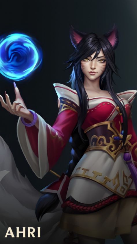 Lol Characters League Of Legends, Ahri League Of Legends Wallpapers, Ahri League Of Legends Fanart, Ahri Fanart, League Of Legends Ahri, Ahri League Of Legends, Katarina League Of Legends, Ahri Cosplay, Ahri Wallpaper