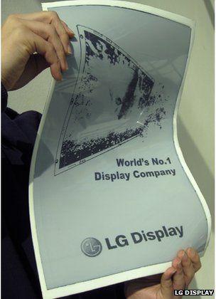 Newspaper Display, Phone Kiosk, E Paper Display, Paper Display, Flexible Screen, E Ink Display, Satellite Phone, Electronic Paper, Lg Display