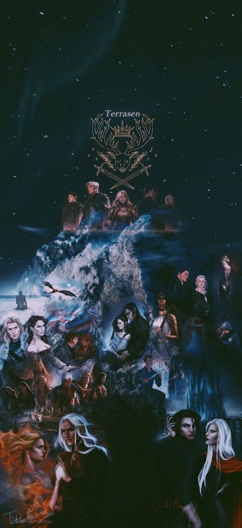 Throne Of Glass Fanart Wallpaper, These Hollow Vows Fanart Brie, Thorne Of Glass Wallpaper, Terrasen Tog Wallpaper, Sjm Wallpapers, Crescent City Wallpaper, Sarah J Maas Wallpaper, Tog Wallpapers, Throne Of Glass Wallpaper