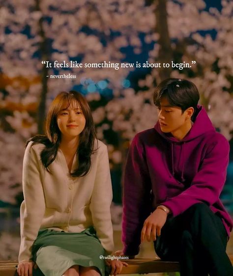 Nevertheless Quotes, Quotes Drama Korea, Korean Drama Quotes, Kdrama Quotes, Simple Quotes, Drama Quotes, Feel Good Quotes, Aesthetic Words, K Drama