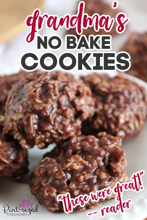 No Bake Cookies Recipe Peanut Butter, Preacher Cookies, Best No Bake Cookies, Oatmeal No Bake Cookies, Easy No Bake Cookies, Chocolate No Bake Cookies, Chocolate Oatmeal Cookies, Peanut Butter No Bake, Cooking Cookies