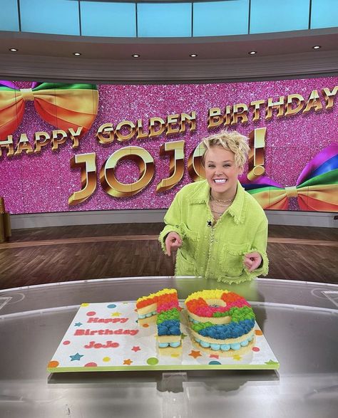 Jojo Siwa 2023, Jo Jo Siwa, Jojo Siwa Outfits, Rainbow People, Nicole Smith, Golden Birthday, Jo Jo, Adventure Time Art, Out Of Context