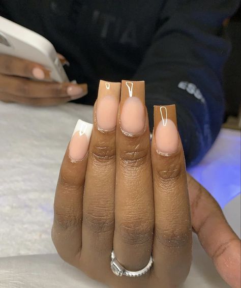 Medium Nails Black Women, Nails For 7th Grade, Grade Nails, Nail Tech Quotes, Birthday 12, Birthday Nail, 2022 Nails, Overlay Nails, Baddie Nails