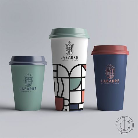 coffee cup Logo Drink, Cafe Branding Design, Paper Cup Design, Coffee Shop Logo Design, Coffee Shop Branding, Bookstore Cafe, Sport Food, Cafe Branding, Design Café