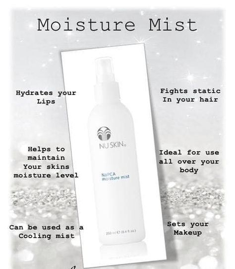 Moisture Mist Nuskin, Nuskin Lumispa, Healthy Skin Care Routine, Business Images, Moisture Mist, Skin Facts, Spray Moisturizer, Lip Hair, Fresh Skin