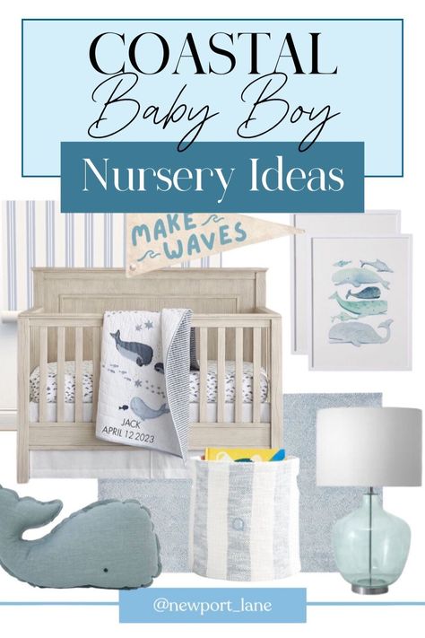 Get inspired by the best Coastal Baby Boy Nursery Ideas for a serene and stylish space. Use these Home Decor Ideas to design a nursery that captures the essence of coastal living. Find tips on selecting the perfect colors, furniture, and accessories to create a beautiful and calming environment. Nursery Ideas Coastal, Boy Nursery Ideas Simple, Coastal Boy Nursery, Boho Nursery Boy, Baby Boy Nursery Ideas, Nautical Nursery Boy, Boy Nursery Ideas, Styling Essentials, Boy Bedrooms