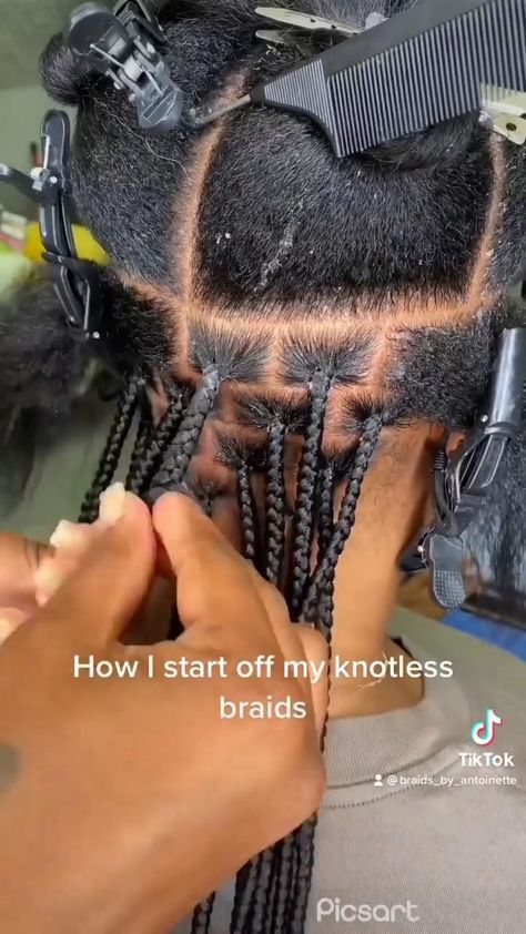 Braids Long, Lemonade Braids Hairstyles, Parting Hair, Knotless Box Braids, Neon Hair, Braided Cornrow Hairstyles, Braids Hairstyles Pictures, Quick Braided Hairstyles, Braided Hairstyles For Teens