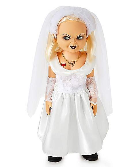 Tiffany Doll Chucky, The Bride Of Chucky, Bride Of Chucky Tiffany, Tiffany Costume, Chucky Tiffany, Synthetic Hair Care, Halloween Bride, Childs Play Chucky, Chucky Doll