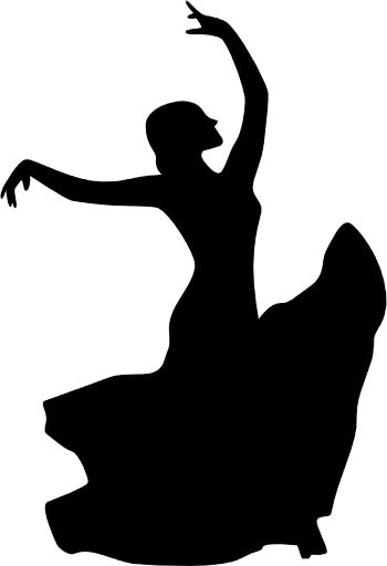 Dance Silhouette, Dancer Silhouette, Dance Rooms, Flamenco Dancer, American Dress, Flamenco Dancers, Book Art Diy, Silhouette Art, Icon Font