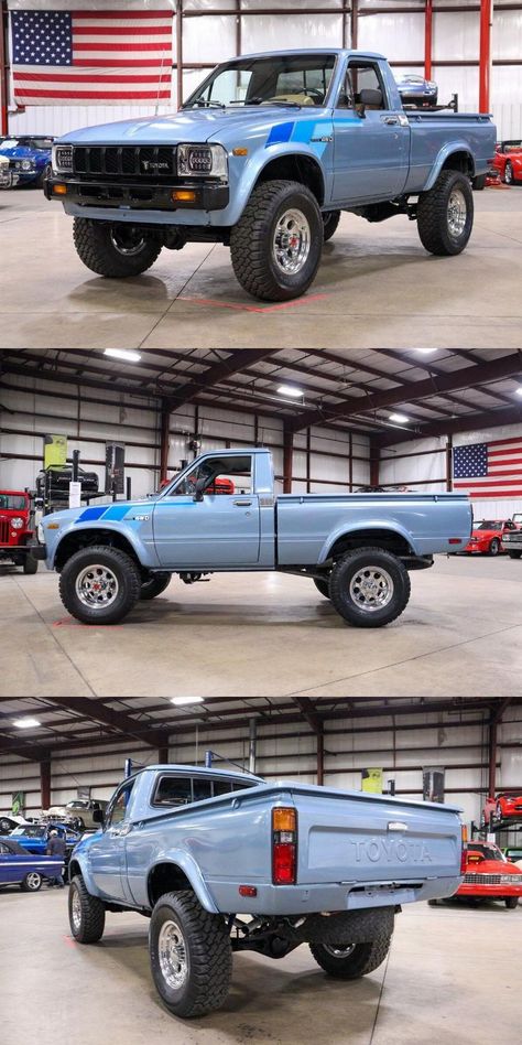 1983 Toyota Pickup 4×4 Toyota Pickup For Sale, Toyota Pickup 4x4, Toyota Truck, Pickups For Sale, Toyota 4x4, Toyota Pickup, Classic Pickup Trucks, Toyota Trucks, Aluminum Wheels