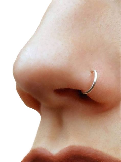 Clip On Nose Ring, Faux Nose Ring, Tragus Ring, Faux Piercing, Fake Nose Rings, Target Gift Cards, Fake Nose, Silver Nose Ring, Piercing Ring