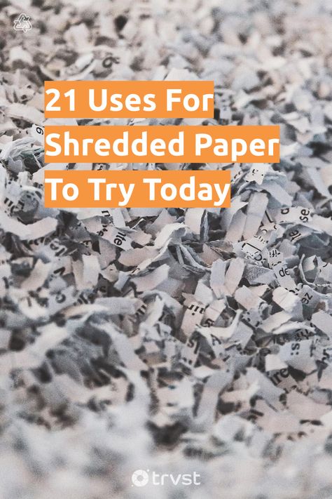 Discover the surprising benefits of shredded paper! Ditch the usual process of binning your shredded secrets and embrace recycling with gusto. Explore 21 fantastic uses right from being a cost-efficient packing material to fostering a healthy compost. 😊 Don't miss out on this opportunity to be more sustainable 🌎💡 #ShreddedPaperUses #EcoFriendlyTips #Recycle #SustainableLiving #CompostTips What To Do With Shredded Paper, Uses For Shredded Paper, Shredded Paper Uses, Shredded Paper Crafts, Things To Fo, Recycling Hacks, Be More Sustainable, Plastic Grass, Sustainability Projects