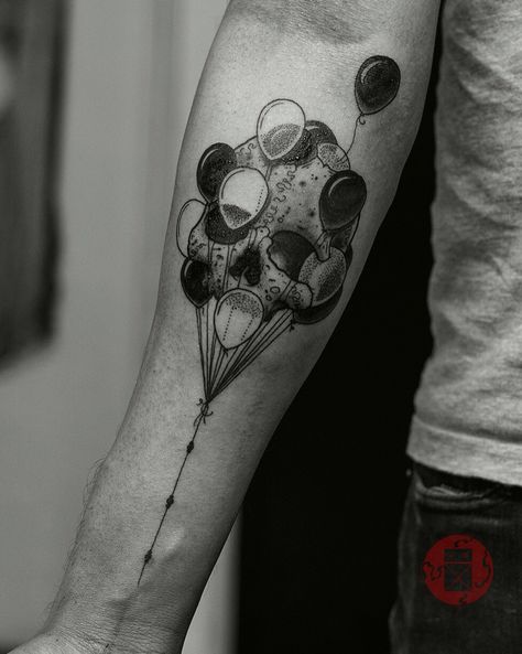 Skull with balloons Skull Balloon Tattoo, Skull Balloon, Hot Air Balloon Tattoo, Air Balloon Tattoo, Balloon Tattoo, Hot Air Balloon, Air Balloon, Hot Air, Skull Tattoo