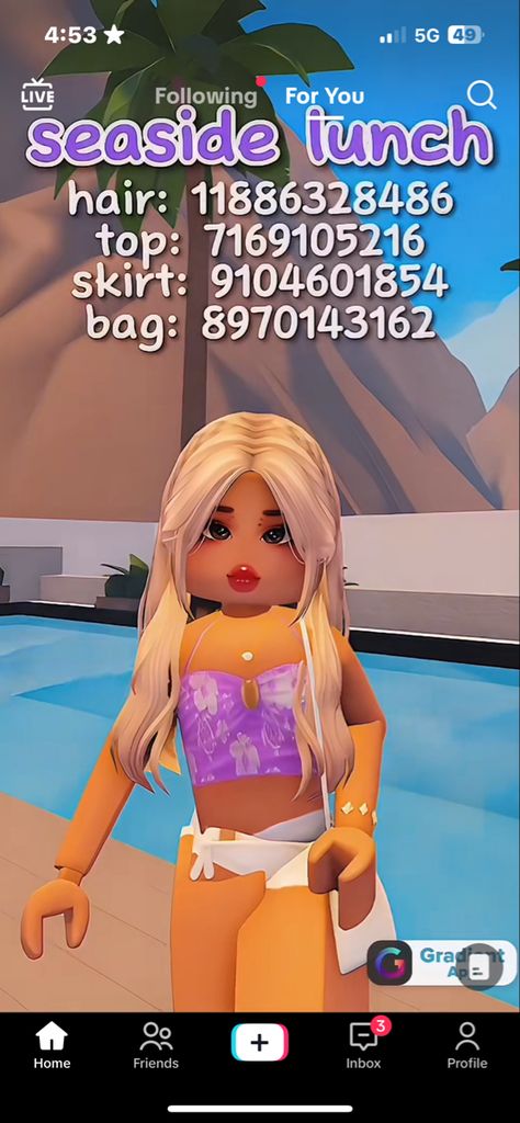 Preppy Outfits Roblox Id Codes, Blonde Bun Codes Bloxburg, Bloxburg Swimsuit Bottoms Codes, Outfit Ideas Berry Avenue Codes Summer Outfits, Blocksburg Outfit Codes Swimsuit, Berry Ave Codes Clothes Cute, Brookhaven Summer Outfit Codes, Outfit Codes For Berry Ave Preppy, Roblox Outfits Codes Summer