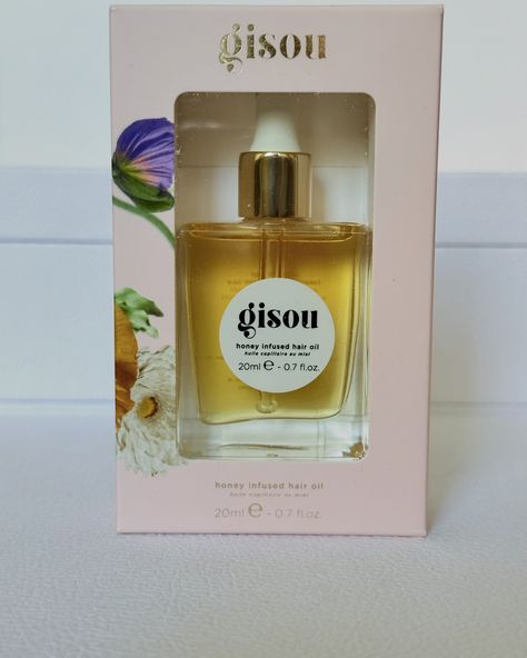 Gisou Honey infused hair oil #gisou #hairoil Gisou Hair Perfume, Gisou Products Packaging, Gisou Honey Candle, Gisou Hair Oil And Perfume, Gisou Honey Infused Hair Perfume, Hair Oil, Honey, Hair