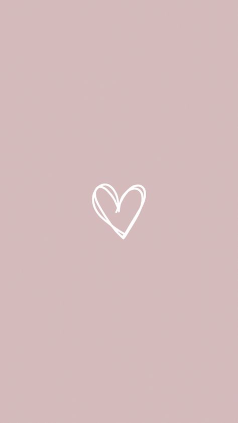 Blush Pink Heart Wallpaper, Hearts For Instagram Highlights, Simple Light Pink Wallpaper, Cute Little Wallpapers, Small Heart Wallpaper, Mi Amor Wallpaper, Simple Heart Wallpaper, Heart Highlight Cover, Heart Instagram Highlight Cover