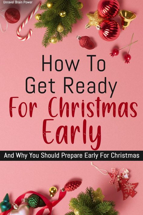 How To Get Ready For Christmas Early : Go ahead and start preparing for what is probably going to be one of the most memorable Christmas eves in your life. Here are a few must-need tips on how you can prepare for Christmas in advance: Getting Ready For Christmas Early, Preparing For Christmas Early, Christmas Planning Checklist, Prepare For Christmas, Preparing For Christmas, Organized Closet, Get Ready For Christmas, Christmas Prep, Christmas Preparation