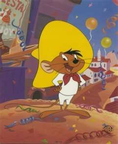 Speedy Gonzales with his signature Sombrero (Hat)! Speedy Gonzales, Pat Boone, Yosemite Sam, Looney Tunes Characters, Looney Tunes Cartoons, Classic Cartoon Characters, Birthday Meme, Classic Cartoons, Vintage Cartoon