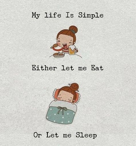 Sleep Quotes Funny, Life Is Simple, Let Me Sleep, Sleep Quotes, Positive Vibes Quotes, Dear Self Quotes, Short Inspirational Quotes, Funny True Quotes, A Silent Voice