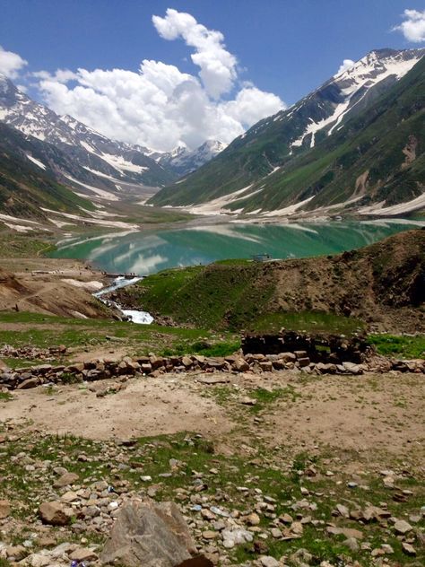 Lake " Saif-ul-Malook " Pakistan. Pakistan Countryside, Pakistan Pictures, I Want To Travel, South Asia, Beautiful World, Brave, Pakistan, Beautiful Places, Lake