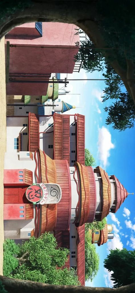 Naruto Konoha Village Wallpaper, The Hokage, Konoha Village, Naruto Birthday, Superhero Artwork, Japanese Village, Anime Places, Naruto Tattoo, Marvel Posters