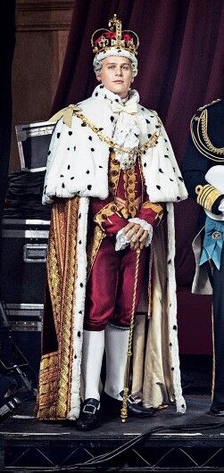 King Clothing, King Attire, King George Hamilton Costume, Kingsglaive Uniform, King George Hamilton, George Vi Coronation, George V Coronation, England Outfits, Royalty Clothing