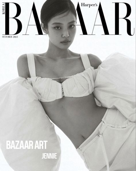 jennie insta 09/15/23 bazaar magazine Korean Magazine, Image Swag, Blackpink Wallpaper, All Eyes On Me, Jennie Kim Blackpink, Chuck Norris, Harper’s Bazaar, Vogue Korea, Jennie Lisa