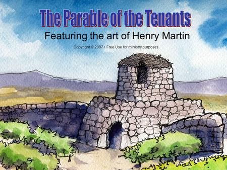 Parable Of The Tenants, Parable Of The Vineyard, Scribes And Pharisees, Henry Martin, Sunday School Kids, Jesus Said, The Tenant, The Vineyard, Powerpoint Slide