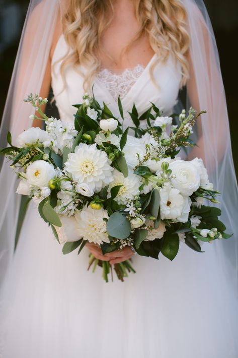 Wide Bridal Bouquet, White Daliah Flower Bouquet, White Dahlia Bridal Bouquet, White Dahlia Wedding Bouquets, White Daisy Bridal Bouquet, Zinnia Bridal Bouquet, Wedding Bouquets Dahlia, Dahlia Flower Bouquet, White Dahlia Bouquet