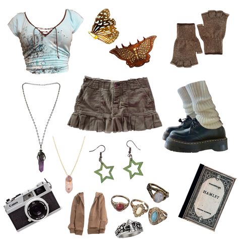 Grungy Summer Outfits, Grungy Outfit, Swag Fits, Thrift Inspo, Fairy Outfit, Mood Clothes, Fairy Style, Autumn Fits, Fairy Fashion