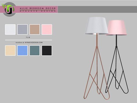 NynaeveDesign's Allie Floor Lamp Sims 4 Lights Cc, Sims 4 Skills, The Sims 4 Pc, Sims 4 House Building, Free Sims 4, The Sims 4 Packs, Soft Furniture, Sims 4 Expansions, Tumblr Sims 4