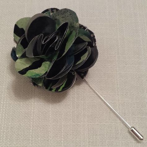 Lapel Flower made from upcycled Monster Energy Rehab drink can Monster Can Flower, Energy Ideas, Monster Energy Drink, Lapel Flower, Can Crafts, Monster Can, Energy Drink, Monster Energy, Flower Making