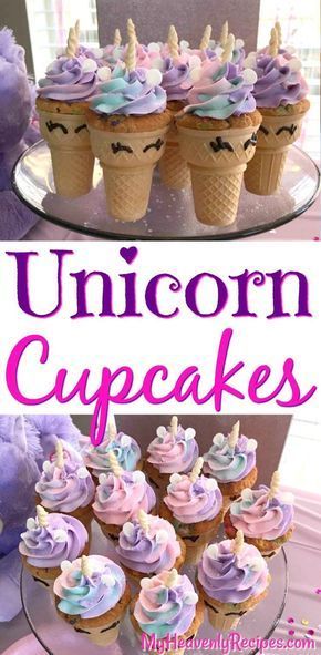 Gökkuşaği Pasta, Casserole Vegetarian, Cupcake Videos, Unicorn Desserts, Chicken Roasted, Unicorn Cupcakes, Unicorn Foods, Shepherd's Pie, Ice Cream Cones