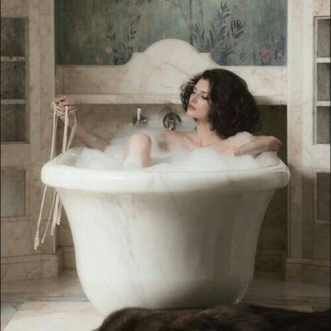 A Woman, Bath