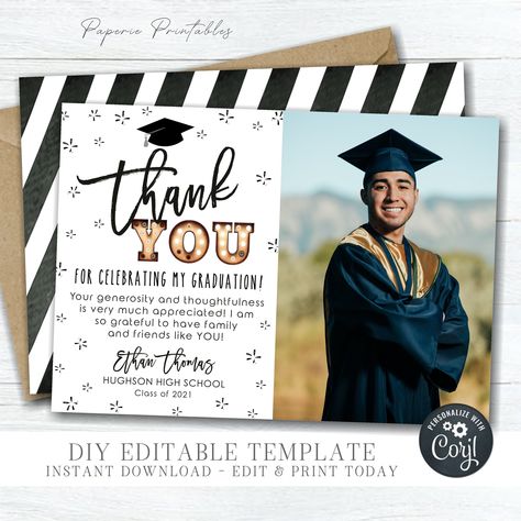 Graduation Thank You Card Ideas, Graduation Thank You Ideas, Grad Party Thank You Cards, Thank You Cards Messages Graduation, Graduation Thank You Cards Wording, Graduation Thank You, Graduation Thank You Cards Sayings, Thank You Card Sayings, Sibling Birthday Parties