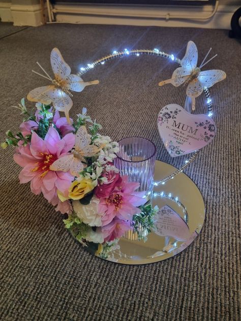 Butterfly Centerpieces, Quinceanera Centerpieces, Quince Decorations, Deco Champetre, Summer Mantle Decor, Decorating Ideas For The Home, Butterfly Party, Summer Decorating Ideas, Butterfly Theme