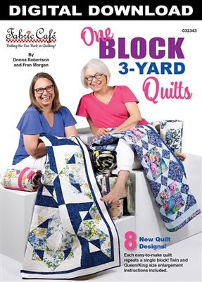 One Block 3-Yard Quilts Downloadable 3 Yard Quilts, Quilt Book, Quilt Pattern Book, Easy Quilt Patterns, King Size Quilt, Quilt Designs, Lap Quilt, Book Quilt, Quilt Sizes