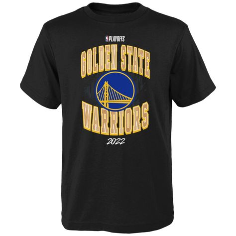 Your little one is a huge Golden State Warriors fan and they can't wait to watch their team in the 2022 NBA Playoffs. Let them show their excitement by adding this Hype T-Shirt to their collection. Its commemorative Golden State Warriors graphics will help them cheer all of their favorite players to victory. Warriors Graphics, Tshirt Nike, Design Black Gold, Warriors Stephen Curry, Nba Shirts, Nba Store, Warriors T Shirt, Raglan Pullover, Nba Playoffs