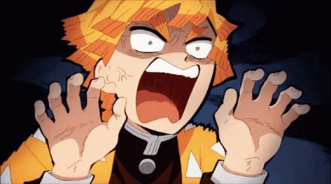 https://c.tenor.com/3K3A9wznVOkAAAAC/zenitsu-agatsuma-demon-slayer.gif Demon Slayer Gif Cute, Japanese Gif, Red Hair Boy, Gifs Anime, Crying Gif, Meme Gif, Lucky Day, Slayer Anime, Guys And Girls