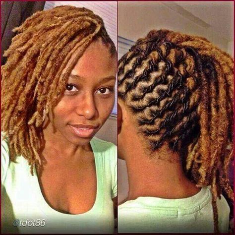 Sideways Coloured Dreadlocks, Style Locs, Short Locs, Concert Ideas, Loc Hairstyles, Beautiful Dreadlocks, Short Locs Hairstyles, Dreadlock Styles, Dreads Styles