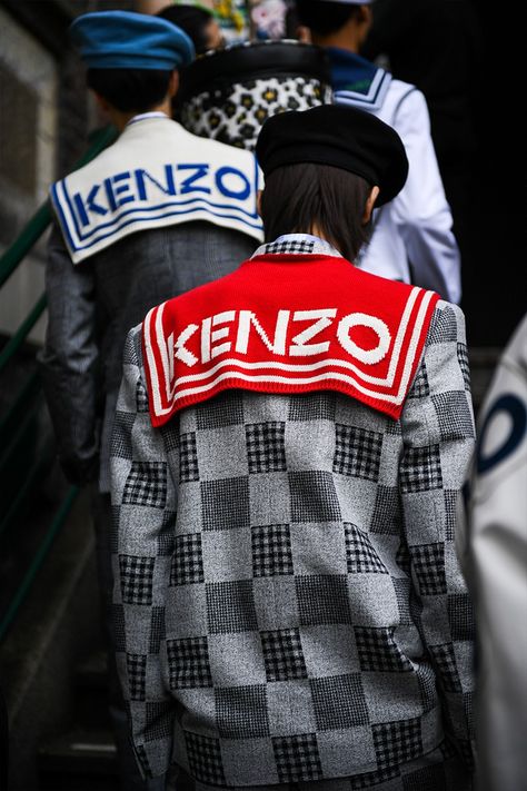 NIGO KENZO Spring/Summer 2023 Collection Backstage | HYPEBEAST Kenzo Nigo, Nigo Kenzo, Retro Sport, First Look, Preppy Style, Fashion Brand, Streetwear Fashion, Retro Fashion, Spring Summer