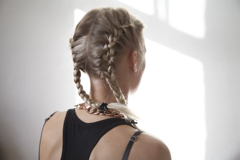 How to Do Two French Braids on the Side of Your Head French Braid Pigtails, Lazy Girl Hairstyles, Two French Braids, Double French Braids, Braids Pictures, Side French Braids, Two Braid Hairstyles, French Braids, French Braid Hairstyles