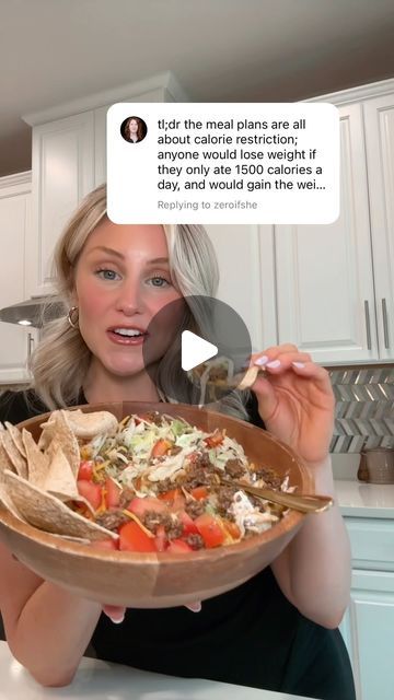 COURTNEY KASSIS | DIETITIAN on Instagram: "✨The difference between simple calorie deficits & The 90-30-50 Method:

The 90-30-50 Method is a more ✅sustainable & ✅enjoyable approach to weight loss than a simple calorie deficit.

YES, calories play a role in this method, but the focus is increasing certain nutrients:

✅ 90 grams of protein *minimum* per day
​
✅ 30 grams of fiber *minimum* per day 
​
✅ 50 grams of healthy, anti-inflammatory fats *minimum*

The mindset shift from restricting foods & nutrients to ADDING nutrients & food increases its effectiveness significantly.

Together, these nutrients:

✅ Decrease cravings, meaning you don’t have to focus on willpower to reach your goals

✅ Promote flavor, texture & nutrient-density to foods — no boring, flavorless meals here!

✅ Balances bl 100-50 Method Diet, 600 Calorie Meal Plan, 90 30 50 Meal Plan, Calorie Deficit Recipes, Dietician Recipes, Calorie Deficit Meals, Calorie Deficit Meal Plan, 2000 Calorie Meal Plan, 600 Calorie Meals