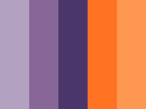 Purple Orange White Color Palette, Orange Lilac Color Palette, Lavender Orange Color Palette, Purple And Orange Colour Palette, Lavender And Orange Bedroom, Lavender And Orange Aesthetic, Bright Orange Color Palette, Orange And Purple Color Palette, Orange Purple Color Palette