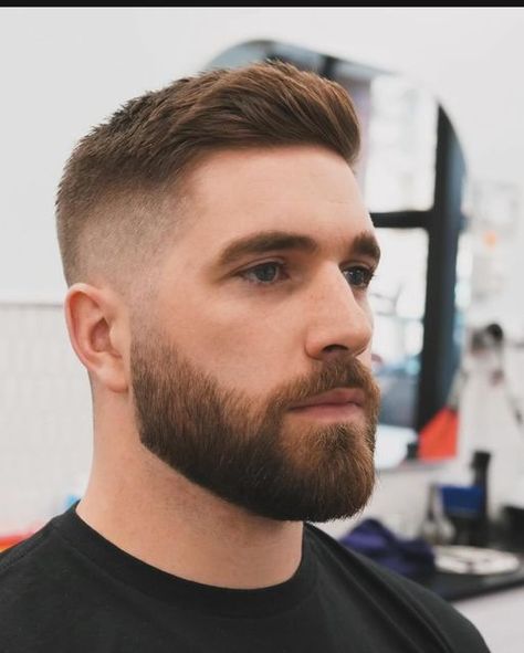 Hair Style For Mens on Instagram Man Haircut With Beards, Men’s Haircut And Beard, Men’s Thick Haircut, Mens Wedding Hair, Men S Short Hairstyle, Men’s Hair Cuts Fade, Men Hair And Beard Styles, Short Fade Haircut Men, Short Mens Haircut With Beard