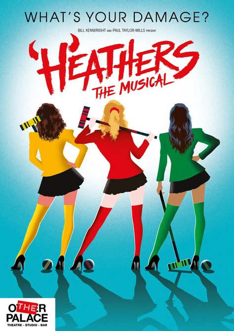 Halsey Poster, Musical Theatre Posters, Radiohead Poster, Heathers Musical, Carrie Hope Fletcher, Iron Maiden Posters, Rolling Stones Poster, Comedy Dance, Boxing Posters