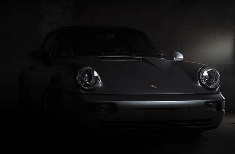 Porsche Wallpaper, Black Car Wallpaper, Gif Rose, Desktop Wallpaper 1920x1080, Singer Vehicle Design, Black Porsche, Black Hd Wallpaper, Tokyo Drift, Turbo Car