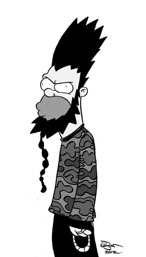 Wayne Static, Static X, Krusty The Clown, X Wallpaper, Simpsons Art, Afro Punk, Band Posters, Mural Painting