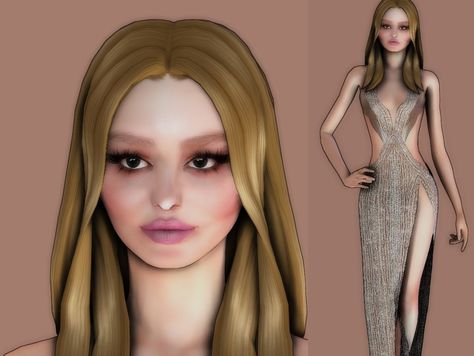 lily rose depp Sims 4 Cc Lily Rose Depp, Sims 4 Lily Rose Depp, Rose Depp, Lily Rose Depp, Lily Rose, Sims 4, Lily, Hair, Quick Saves