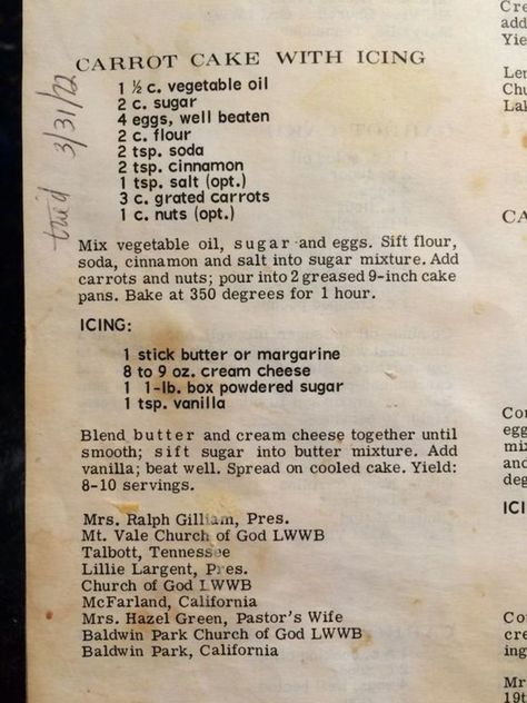 Southern Living Carrot Cake Recipe, 1920 Recipes, Cake Recipes Homemade, Cracker Barrel French Toast, Cake Recipe Homemade, Carrot Cake Recipe Homemade, Easy Pineapple Cake, Carrot Cake Recipe Easy, Old Fashioned Bread Pudding